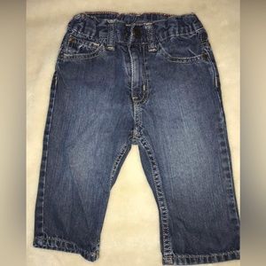 H&M L.O.G.G denim infant pants size 6-9months